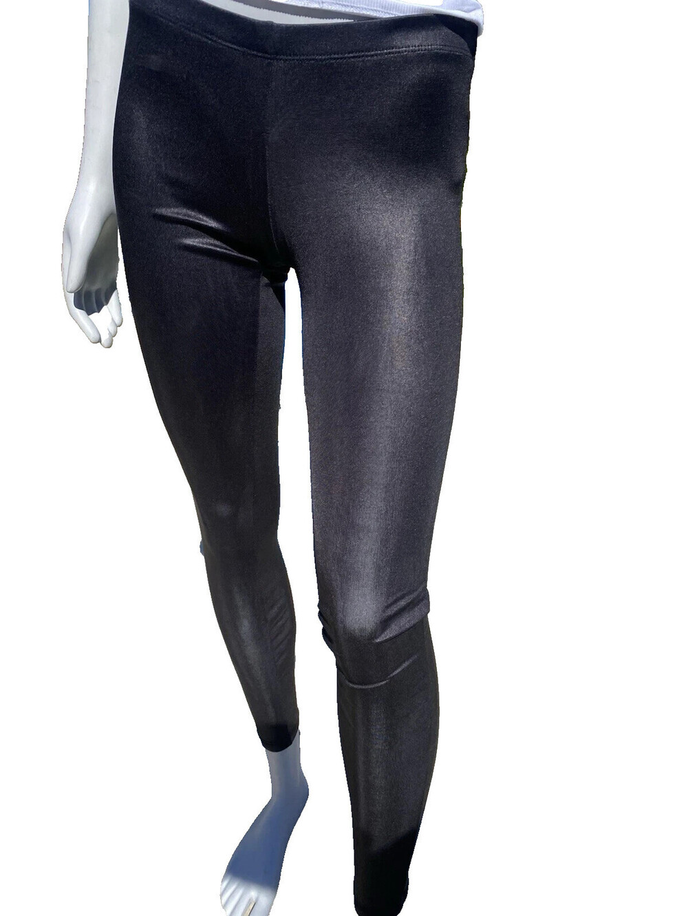 Twenty One Black Pants Leggings Size S Small Poly Spandex